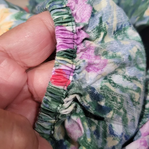 Cuddledown King Monet Impressionist Flat Fitted Pillowcase Wildflower Sheet Set - Picture 10 of 11